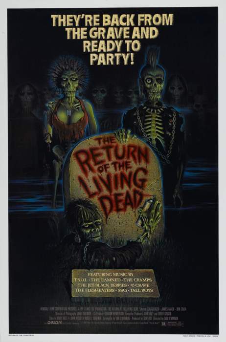 Возвращение живых мертвецов / Return of the Living Dead (1985)